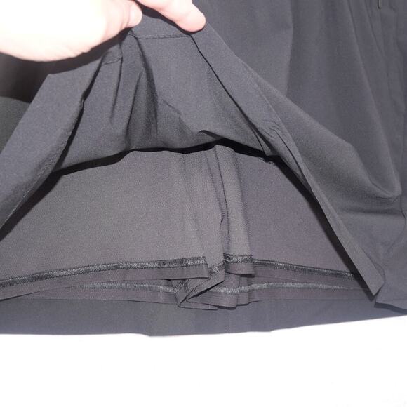 NEW Athleta Soho Skorts Shorts  Women's Plus Size 26 Black Stretch Pull On - Picture 3 of 8